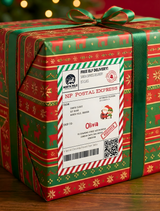 Personalised Christmas Shipping Labels | Santa | The Mighty Label