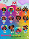 Shimmer Smiles Vinyl Sticker Pack (12 Decals) - Water-Resistant for Laptops | The Mighty Label