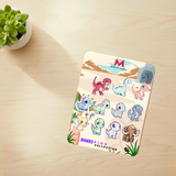 Dinky Dino Sticker Pack - 12 Waterproof Vinyl Decals for Kids | The Mighty Label