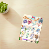 Dinky Dino Custom Clothing Labels - Pack of 24 for School Uniforms | The Mighty Label