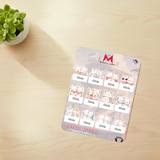 Cutest Kitties Personalised Iron-On Labels - Wash & Tumble Dry Safe for Uniforms | The Mighty Label